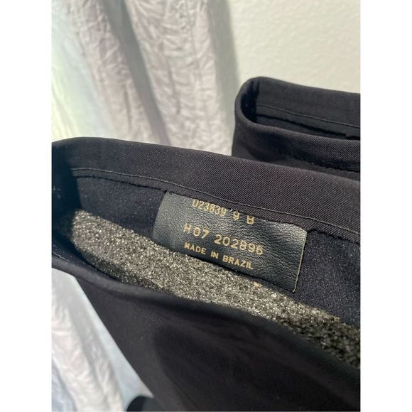 Cole Haan slip on 2” heel sock knee high boots black waterproof ladies SZ 9 so s - Picture 6 of 6